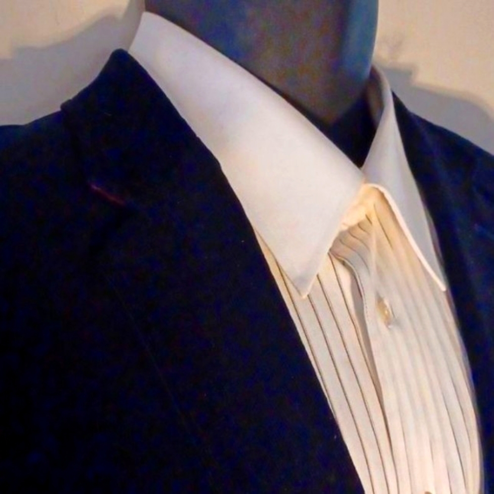 BANANA REPUBLIC 'Tailored Fit' Blue Corduroy Blazer / Sportcoat, 44R - Picture 5 of 9